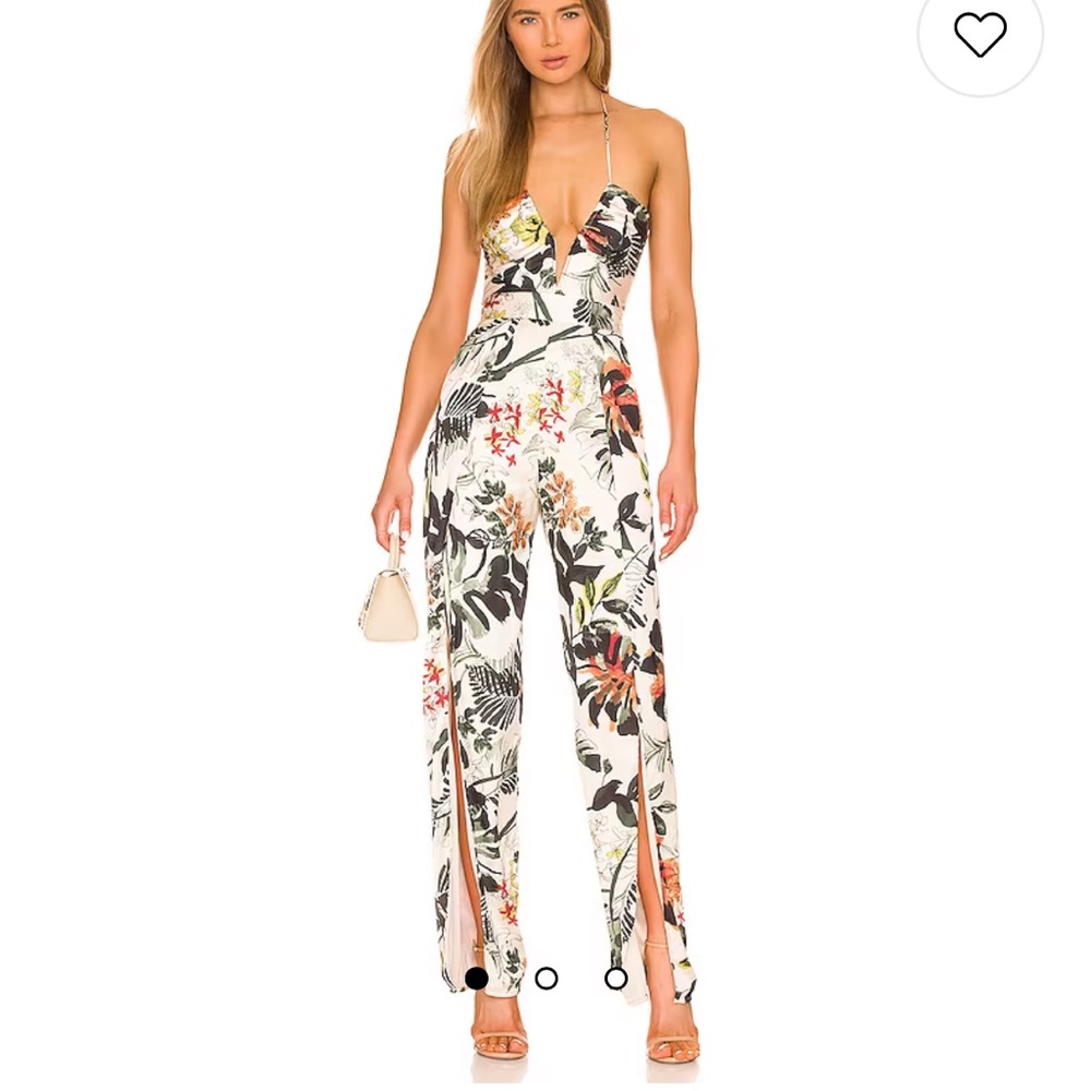 Floral Print Jumpsuit